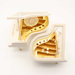 (Ready Stock) Amazthing Piano Shape Music Box/ Kotak Musik (S, L size) Birthday, Christmas Gift Home Decoration 钢琴音乐盒