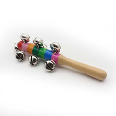 (Ready Stock) Amazthing Stick Bell /Hand Shake Bell Alat Muzik Musical Toy 彩色串铃