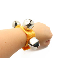 Ready Stock Amazthing 1 pair (2 pcs ) Wrist Ankle Bell/Hand Bell Musical Percussion Instrument Educational Toy θ
ι