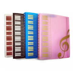 4 colors  A4 Music Folder 40 pockets hold 80 music sheets folder muzik