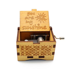 (Ready Stock) Amazthing Wooden Music Box/Kotak Musik (Harry Potter, Let it go, Birthday, Christmas) Gift 木制音乐盒