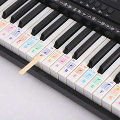 (Ready Stock) Amazthing 61/76/88 Keys Piano and Keyboard Sticker for beginner 钢琴键盘贴纸