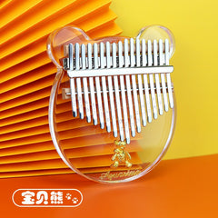 (Ready Stock) Amazthing Acrylic 17 keys Transparent Kalimba Thumb Piano 拇指琴