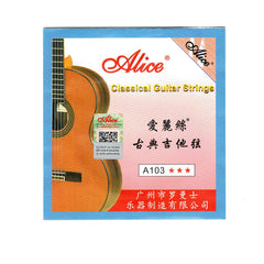 Ready Stock Amazthing Alice A103 Classical Guitar String Set (1-6 Strings) | Nylon Tali Gitar