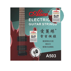 Ready Stock Amazthing A503 Alice Electric Guitar String Set (1-6 Strings) Steel Core | Tali Gitar