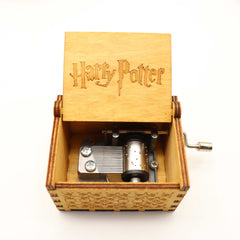 (Ready Stock) Amazthing Wooden Music Box/Kotak Musik (Harry Potter, Let it go, Birthday, Christmas) Gift 木制音乐盒