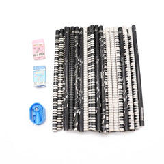 Ready Stock Amazthing 36pcs/set 2B Pencil Music Note Design | Piano Stationery for Students Teachers Music Lovers