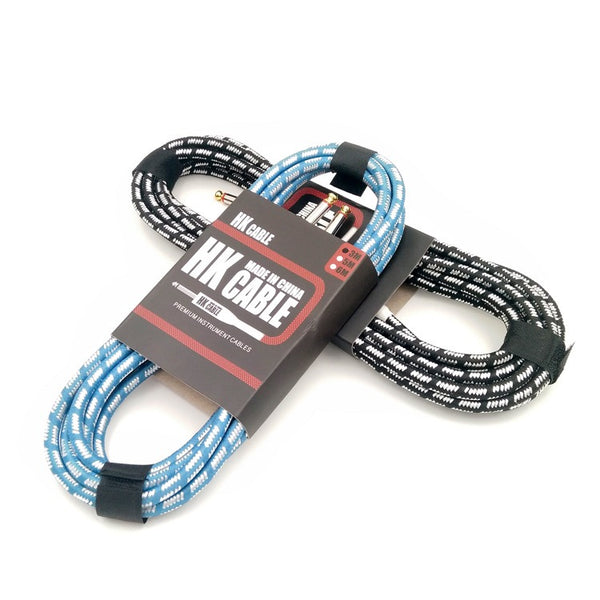 Ready Stock Amazthing 3M/5M/10M Electric Guitar Cable Wire Cord 吉他连接线 | Instrument Cable for Bass, Keyboard, Speaker