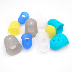 Ready Stock Amazthing 4 pcs Silicone Ukulele Guitar Fingertips Protector 硅胶指套 | Finger Guard Cover Caps 吉他手指保护套