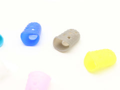 Ready Stock Amazthing 4 pcs Silicone Ukulele Guitar Fingertips Protector 硅胶指套 | Finger Guard Cover Caps 吉他手指保护套