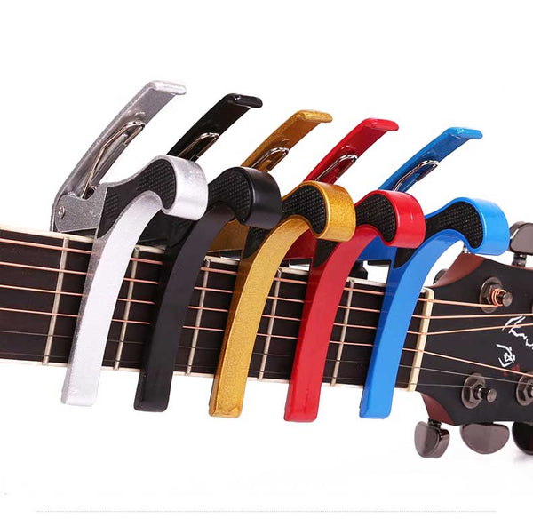 (Ready Stock) Amazthing Guitar Capo Quick Change Clamp Key Acoustic Classical Guitar Capo 吉他变调夹