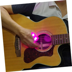 Ready Stock Amazthing Glowing Acoustic Guitar Picks with LED Light Touch Luminous | Guitar Accessories