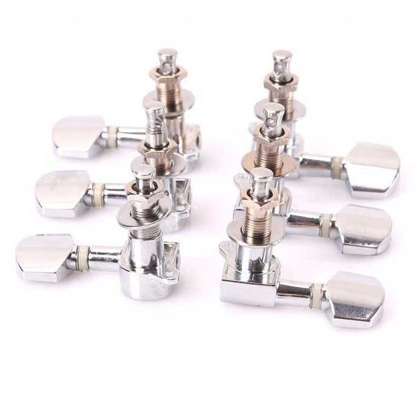 (Ready Stock) Amazthing 6 pcs Guitar String Tuning Pegs Machine Head Tuners (3 right + 3 left) 吉他弦纽套组