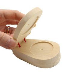 Ready Stock Amazthing Wooden Handle Castanet 木把响板 | Alat Muzik Percussion Instrument 儿童敲击乐器 | Educational Toys