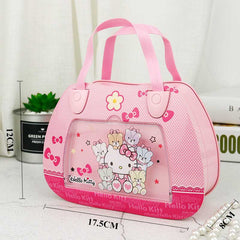 (Ready Stock) Amazthing Hello Kitty Handbag Jewelry+Music Box with Ballerina Dancer Birthday, Christmas Gift 凯蒂猫手提包音乐盒