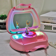 (Ready Stock) Amazthing Hello Kitty Handbag Jewelry+Music Box with Ballerina Dancer Birthday, Christmas Gift 凯蒂猫手提包音乐盒