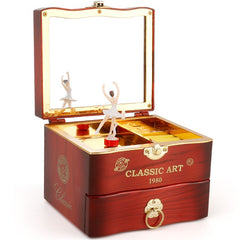 (Ready Stock) Amazthing Jewelry+Music Box with Ballerina Dancer Birthday/Christmas Gift 首饰盒音乐盒