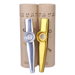Amazthing Metal Kazoo Harmonica Mouth Flute 6 Colors - The Perfect Party Instrument for Kids