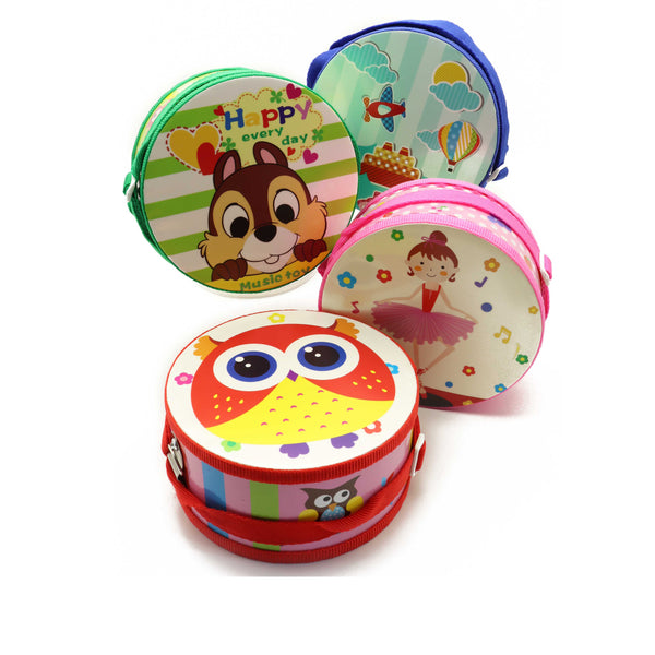 (Ready Stock) Amazthing Cartoon Kids Drum Musical Educational Toys suitable for 1-3 years old Gendang Budak 儿童小鼓