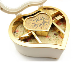 (Ready Stock) Amazthing Single Love Shape Music Box/ Kotak Musik with Dancer Birthday/Valentine Gift 心形音乐盒