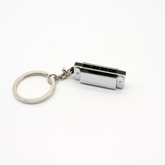 (Ready Stock) Amazthing Metal Mini Harmonica Keychain (1.4"x 0.5"x 0.3") 迷你口琴钥匙扣