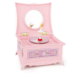 Ready Stock Amazthing Pink Jewelry Music Box with Ballerina Dancer and Light | Kids Birthday/Christmas Gift 首饰音乐盒