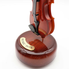 (Ready Stock) Amazthing Instruments Rotating Music Box/Kotak Musik (Violin, Lube and Guitar) Birthday Gift旋转乐器音乐盒