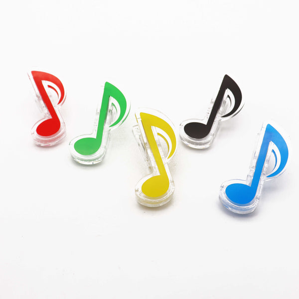 Amazthing Small Music Note Clip Quaver Color Random Gift for Kids