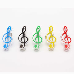 Amazthing Small Music Note Clip Treble Clef Colors Random Gift for Kids