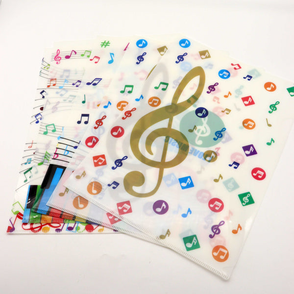 Amazthing Music Design L Shape Music Sheet Holder | PP Folder A4 Size