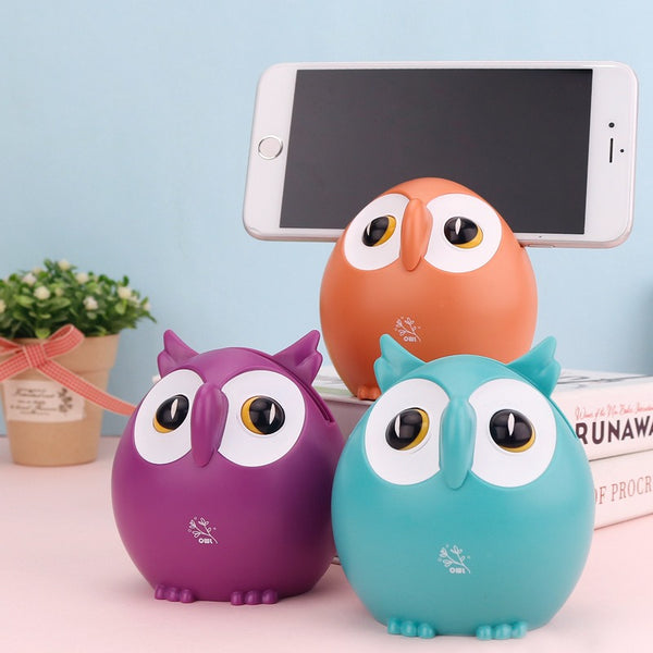 (Ready Stock) Amazthing Multi-function Owl Music Box, Glasses Holder, Spectacles Holder Birthday/Christmas Gift 猫头鹰音乐盒