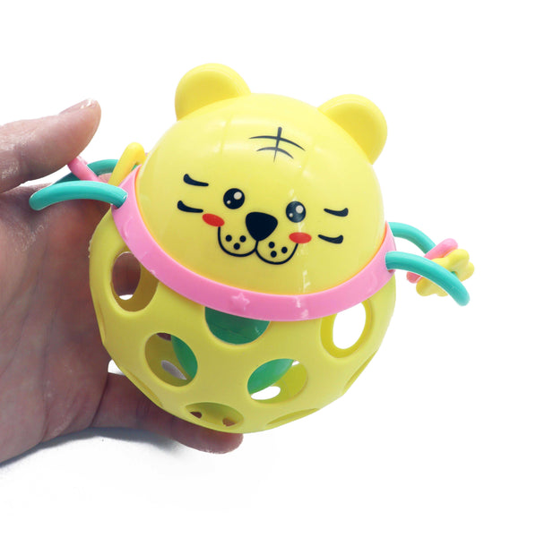 (Ready Stock) Amazthing Silicone Toddler Toy Animal Gelatin Rattles for 3-24 months Baby Infants Educational Toys 动物软胶摇铃