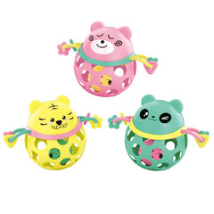 (Ready Stock) Amazthing Silicone Toddler Toy Animal Gelatin Rattles for 3-24 months Baby Infants Educational Toys 动物软胶摇铃