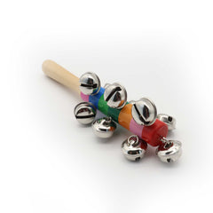 (Ready Stock) Amazthing Stick Bell /Hand Shake Bell Alat Muzik Musical Toy 彩色串铃