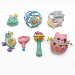 (Ready Stock) Amazthing Toddler Toy Set 10 pcs for 3-24 months kids Educational Toy 婴儿摇铃套装