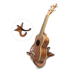 Ready Stock Amazthing Portable Wooden Instrument Stand Holder for Ukulele/Violin