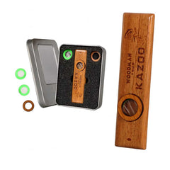 Ready Stock Amazthing Wood Kazoo Harmonica with Metal Box Musical Instrument for Kids Adult