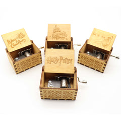 (Ready Stock) Amazthing Wooden Music Box/Kotak Musik (Harry Potter, Let it go, Birthday, Christmas) Gift 木制音乐盒