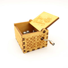 (Ready Stock) Amazthing Wooden Music Box/Kotak Musik (Harry Potter, Let it go, Birthday, Christmas) Gift 木制音乐盒