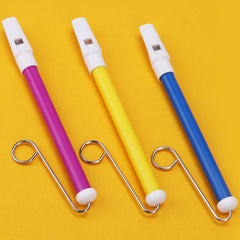 Ready Stock Amazthing Yoyo Flute Tie Rod Slide Whistle Musical Instrument Toy Piccolo