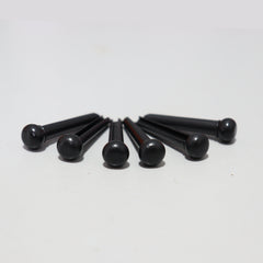 Ready Stock Amazthing 6 pcs/set Guitar Bridge Pins Set 吉他固弦锥弦柱 | Guitar Parts Replacement Tool 零件更换工具