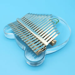 (Ready Stock) Amazthing Acrylic 17 keys Transparent Kalimba Thumb Piano 拇指琴