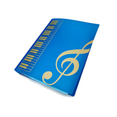 4 colors  A4 Music Folder 40 pockets hold 80 music sheets folder muzik