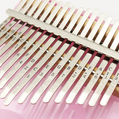 Ready Stock Amazthing 17 Keys Kalimba Transparent Sticker Learning Tool | Thumb Piano Musical Scale Key Stickers