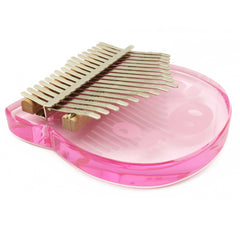 (Ready Stock) Amazthing Acrylic Pink Animal 17 keys Transparent Kalimba Thumb Piano 拇指琴