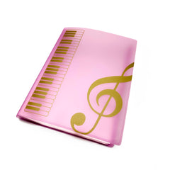 4 colors  A4 Music Folder 40 pockets hold 80 music sheets folder muzik