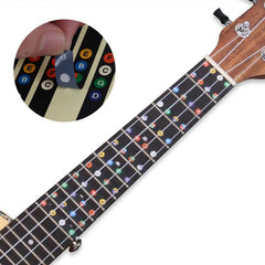 (Ready Stock) Amazthing Ukulele Sticker Fretboard Scale Sticker Black Color 乌克丽丽贴纸