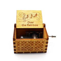 (Ready Stock) Amazthing Wooden Music Box/Kotak Musik (Harry Potter, Let it go, Birthday, Christmas) Gift 木制音乐盒