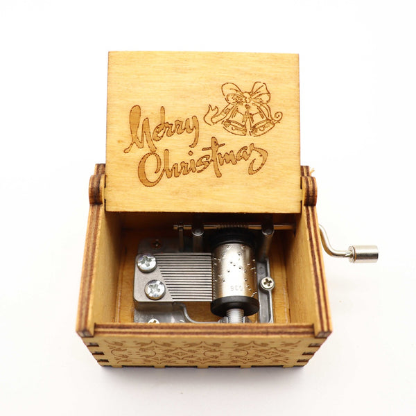 (Ready Stock) Amazthing Wooden Music Box/Kotak Musik (Harry Potter, Let it go, Birthday, Christmas) Gift 木制音乐盒