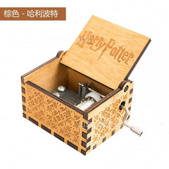 (Ready Stock) Amazthing Wooden Music Box/Kotak Musik (Harry Potter, Let it go, Birthday, Christmas) Gift 木制音乐盒